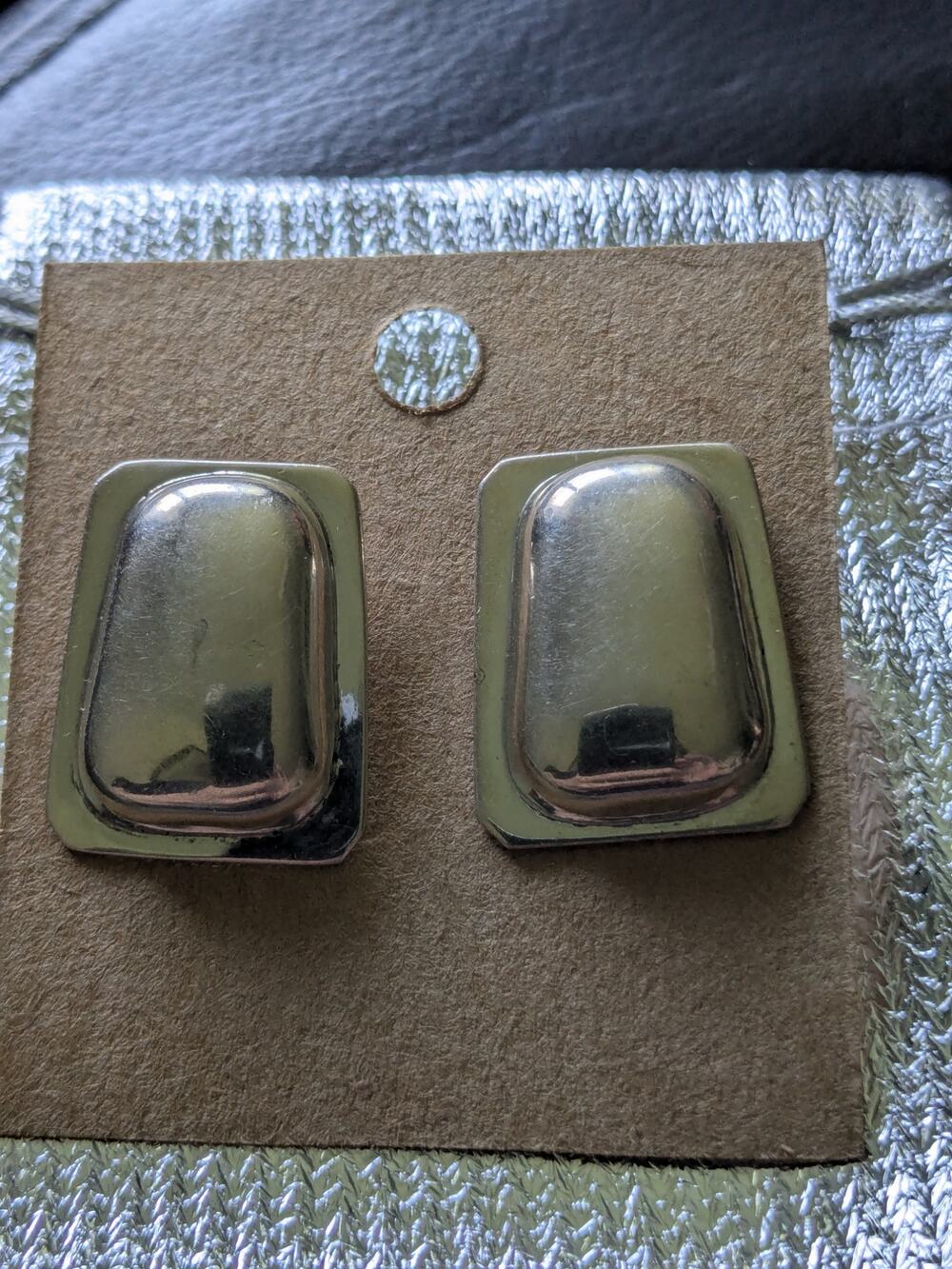 Sterling Silver Vintage ATI Mexican Post Earrings